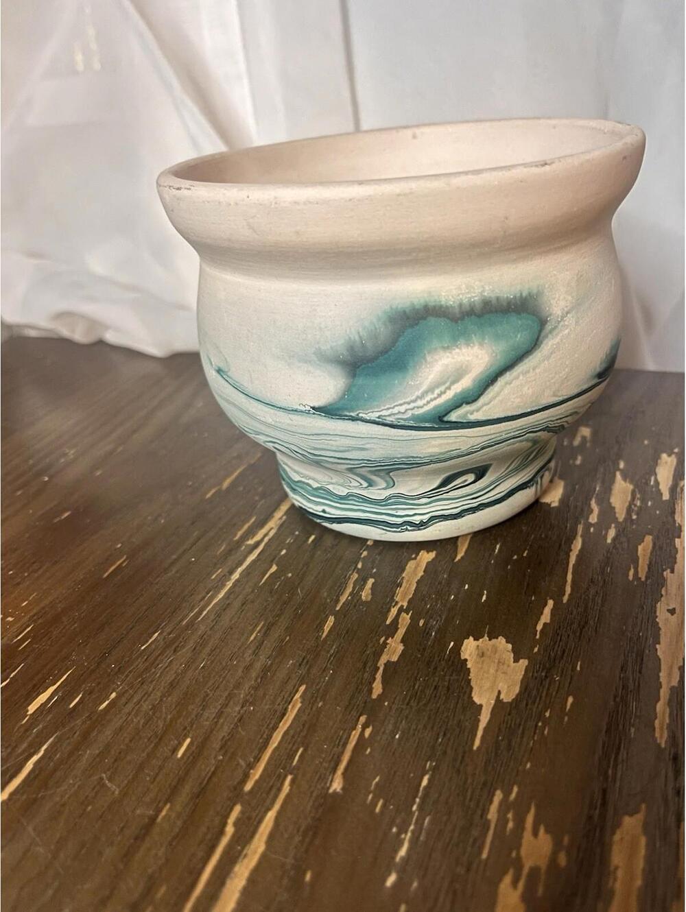 Nemadji Pottery Handmade And Painted Native American Art